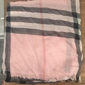 Gauze Burberry Scarf